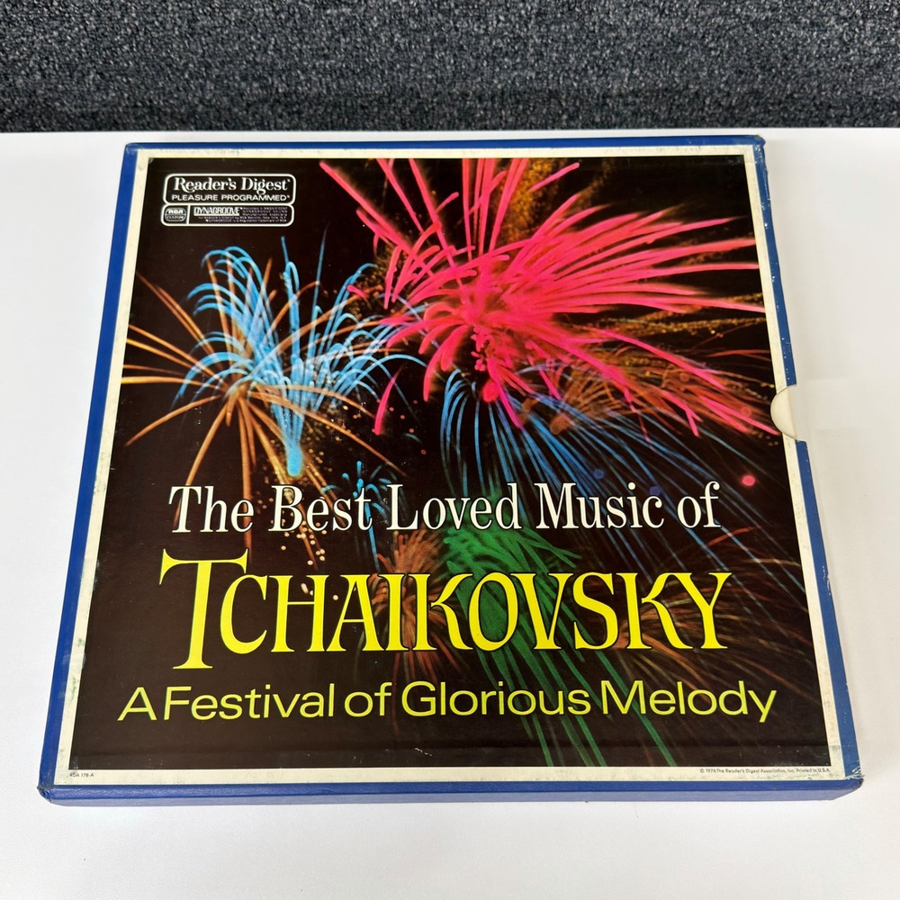Readers Digest Tchaikovsky Best Loved Music 10 LP Vinyl Box Set RCA Dynagroove